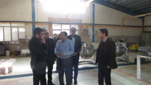 بازید میدانی سرپرست جدید دانشگاه ملی مهارت استان لرستان و همراهان از واحد های مختلف مرکز پسران بروجرد  2