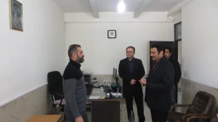 بازید میدانی سرپرست جدید دانشگاه ملی مهارت استان لرستان و همراهان از واحد های مختلف مرکز پسران بروجرد  3