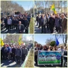 حضور کارکنان، اساتید و دانشجویان آموزشکده ملی مهارت پسران بروجرد در راهپیمایی پرشور روز قدس 2