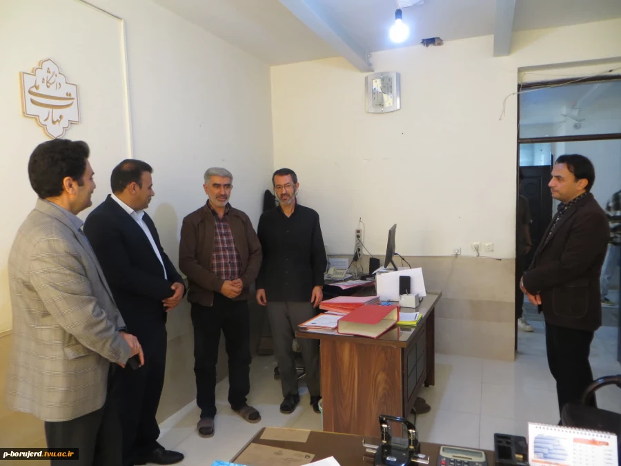 بازدید میدانی رئیس دانشگاه ملی مهارت استان لرستان و هیات همراه و برگزاری کارگروه بودجه استان 5