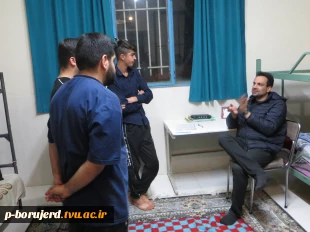بازدید جامع معاونت آموزشی و دانشجویی از سرای دانشجویی شهید محمد بروجردی 3