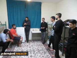 بازدید جامع معاونت آموزشی و دانشجویی از سرای دانشجویی شهید محمد بروجردی 4