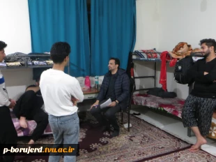بازدید جامع معاونت آموزشی و دانشجویی از سرای دانشجویی شهید محمد بروجردی 6