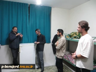 بازدید جامع معاونت آموزشی و دانشجویی از سرای دانشجویی شهید محمد بروجردی 7