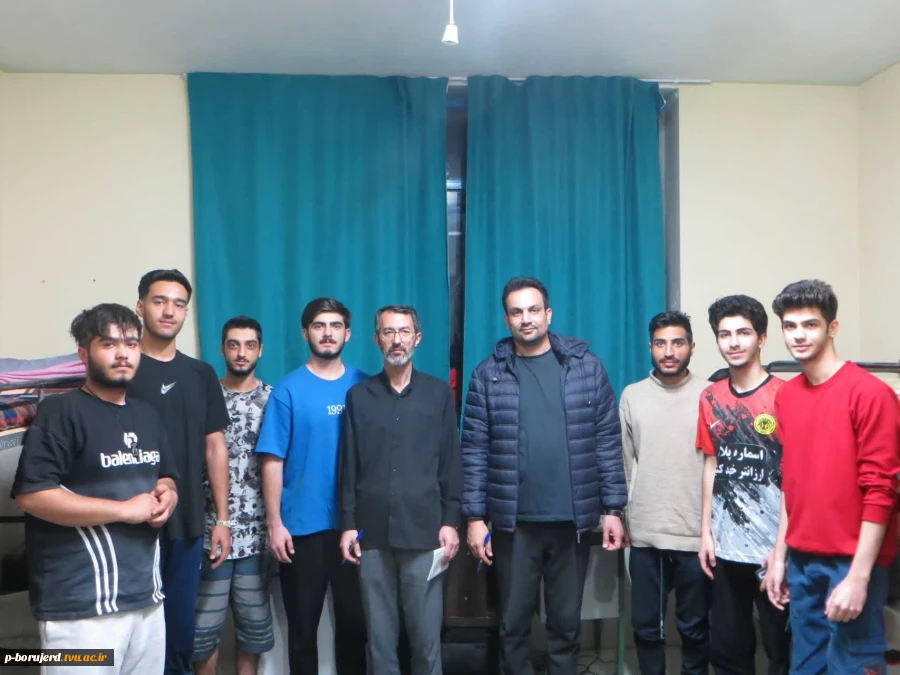 بازدید جامع معاونت آموزشی و دانشجویی از سرای دانشجویی شهید محمد بروجردی 8