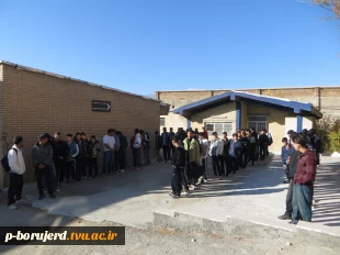 بازدید دانشجویان هنرستان های شهرستان بروجرد از امکانات، تجهیزات آموزشکده 2