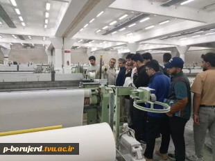 بازدید از مجموعه کارخانجات نساجی بروجرد 4