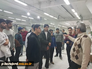 بازدید از مجموعه کارخانجات نساجی بروجرد 7