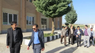 بازدید میدانی مدیران سازمان برنامه و بودجه کشور از دانشکده 4