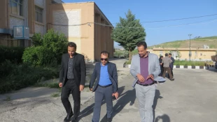 بازدید میدانی مدیران سازمان برنامه و بودجه کشور از دانشکده 5