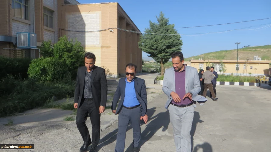 بازدید میدانی مدیران سازمان برنامه و بودجه کشور از دانشکده 5