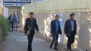 بازدید میدانی مدیران سازمان برنامه و بودجه کشور از دانشکده 6