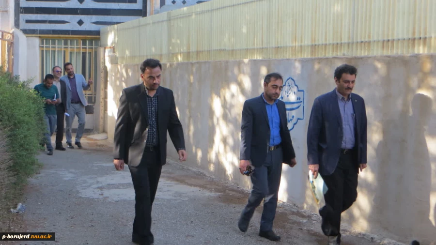 بازدید میدانی مدیران سازمان برنامه و بودجه کشور از دانشکده 6