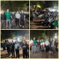 حضور در مراسم ها و تجمعات شبانه به مناسبت تشییع رهبر شهید امت