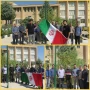 آیین روز پرچم و اهتزاز پرچم مقدس جمهوری اسلامی ایران در آغاز سال تحصیلی