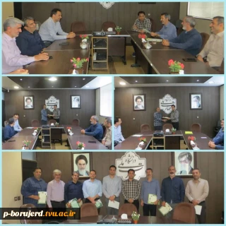 برگزاری جلسه اداری و تقدیر از خانواده معزز شهدا